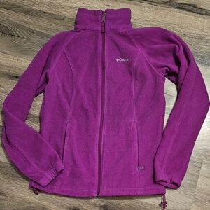 Columbia Purple Fleece Jacket